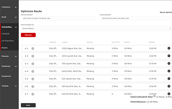 Horizon360 Create Routes to Efficiently Dispatch Your Crews